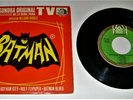 NELSON RIDDLE 1966 VINTAGE BATMAN TV SOUNDTRACK EP 45 Record PS 7