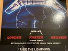 METALLICA RIDE THE LIGHTNING 1/2 MASTER 45 RPM 180 GRAM LIMITED 2 LP SET NEW