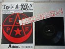 TOXIC GRAVITY & CRASS Rival tribal Rebel Revel Flexi & Fuck the System Stickers