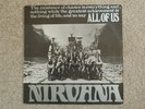 NIRVANA ALL OF US LP ISLAND PINK LABEL WHITE i ILPS 9087 1969 EXCELLENT MINUS