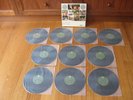 THE BEE GEES - BEST OF BEE GEES VOLUME 2  - 10 LP BOX SET - TAIWAN - 1970's RARE