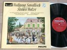 JOHANN STRAUSS waltzes SAWALLISCH 1stPress 1960s PHILIPS HI-FI STEREO MINT