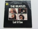 THE  BEATLES ORIG 1970 UK 45    LET IT BE     SOLID CENTRE SHINY  SLEEVE