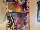 iron maiden run to the hills 2x 12“ The Number Of The Beast Mint-