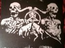 Satanic Warmaster/ Clandestine Blaze- Split Lp Clear Black Splatter NM Mayhem...