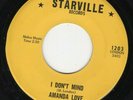 Amanda Love 45 I Don't Mind/You Keep Calling Me STARVILLE EX R&B soul HEAR