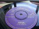 Elvis Presley Hound Dog / Don't Be Cruel 1956 gOLD pRINT 45  hmv 45-pop 249 v/g