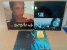 3 x SADE LP'S, DIAMOND LIFE,PROMISE,STRONGER THAN PRIDE VG+/EX