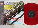 BEATLES PLEASE PLEASE ME EMI/ODEON EAS-70130 Japan OBI MONO CLEAR RED LP
