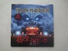 IRON MAIDEN - TRIPLE 33T VINYL PICTURE DISC - ROCK IN RIO - ETAT NEUF