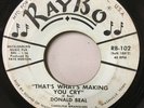 Rare North Carolina Rockabilly 45 Donald Beal That’s What’s Making You Cry HEAR