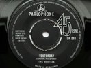 The Beatles - Yesterday/Dizzy Miss Lizzy - UK 1965 *EXPORT* Parl. 45 DP 563 EX+