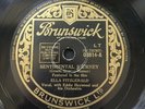 ELLA FITZGERALD Sentimental Journey BRUNSWICK 1947 05814 SHELLAC 10” 78RPM