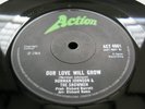 Norman Johnson & The Showmen ?– Our Love Will Grow - 1970 UK Action RE EX