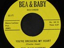 DAYLIGHTERS: You're Breaking My Heart / Mad House Jump 45 (yellow lbl)