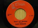 Earl Hooker 45 dust My Broom bw You Took All My Love on Cuca funk blues