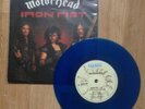 Motorhead  Iron Fist Blue Vinyl 7