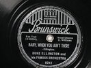 Duke Ellington and His Orchestra Brunswick 8241 E PRE WAR JAZZ 78