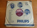 LOUIS ARMSTRONG RARE 78 LA VIE EN ROSE POCHETTE PROMO PHILIPS HENRI SALVADOR