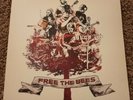 The Bees Free The Bees 2004 very rare Vinyl 2 x LP virgin records