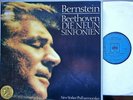 BEETHOVEN  9 Symphonien Symphonies Bernstein 7 LP CBS 77703 NM-M