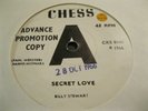 BILLY STEWART  SECRET LOVE / LOOK BACK & SMILE  7IN  DEMO CHESS RECORDS 1966