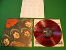 Beatles Rubber Soul Japan LP 1. press von 1966 red vinyl Odeon OP-7450