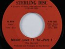 70s Soul 45 GOT-CHA' Makin' Love To Ya' STERLING DISC VG++/VG+ HEAR