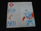 The Times - Pop Goes Art PROMO with press pack hand painted sleeve