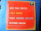 GRIEG  FRANCK LITOLFF CLIFFORD CURZON FJELDSTAD BOULT  DECCA SXL 2173 WBgr ED1