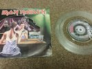 IRON MAIDEN **CLEAR VINYL** TWILIGHT ZONE / WRATHCHILD  7