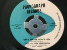 Rare Northern Soul 45 Jo Ann Henderson  Baby Please Don’t Go on Photograph NM