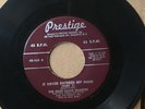 Miles Davis It Never Entered My Mind Part 1&2 VG+ PRESTIGE 45-165