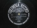 1907 Billy Murray Columbia 78 record 3702 Just Take Me Down To Wonderland