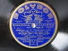 5x 78rpm JOSEF WOLFSTHAL - Beethoven Violin Concerto - POLYDOR 1929