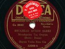 TURKEY - Vedia Riza and Mahmure Handan on Decca, 1930s
