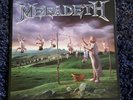Megadeth Youthanasia ORIGINAL 1994 G/F Ltd Ed. Blue Vinyl LP Mustaine Metallica