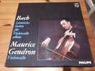 Maurice Gendron: Bach - Sämtliche Suiten für Violoncello 3-LP Philips 02397/99
