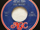 NORTHERN SOUL Joe Hicks DON'T IT MAKE YOU FEEL FUNKY AGC 45 rare NM