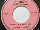 THE CONSTELLATIONS,I DON'T KNOW ABOUT YOU,GEMINI STAR 7