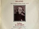 RARE CLASSIC LP KATCHEN BRAHMS PIANO WORKS VOL 8 OG WBG DECCA ED1 UK SXL 6228