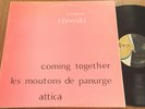 Frederic Rzewski Coming Together Les Moutons de Panurge Attica Opus One LP