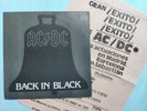 AC/DC - 45 Spain PS – MINT * With PROMO SHEET Never Seen on ebay * Back in Black