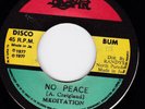 MEDITATIONS - NO PEACE on the BLACKART label Prod. Lee Perry - Alt mix 1st press