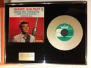  Johnny Hallyday disque d'or 18 Carats 45T Excuse-moi Partenaire EP 1964