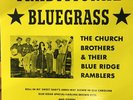 CHURCH BROTHERS & THEIR BLUE RIDGE RAMBLERS Traditional Bluegrass EX LP GHP
