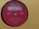 Fats Domino 78rpm Single 10-inch Imperial Records #5417 Blue Monday