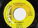 DRAMATICS-ALL BECAUSE OF YOU ON SPORT NORTHERN 45-VG++, HEAR