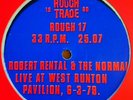 Robert Rental & The Normal ?– Live West Runton Pavilion 6/3/79 12
