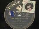 M. BRUANT les petits joyeux / aux bat' d'af Disque 78 tours / rpm Pathé 4824